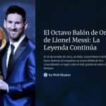 1 El Octavo Balon de Oro de Lionel Messi La Leyenda Continua