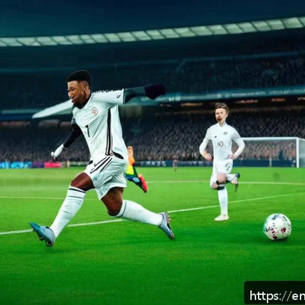 미로슬라프 클로제의 월드컵 득점왕 - A dynamic soccer scene inside a crowded penalty area, focusing on a poised striker wearing a classic...